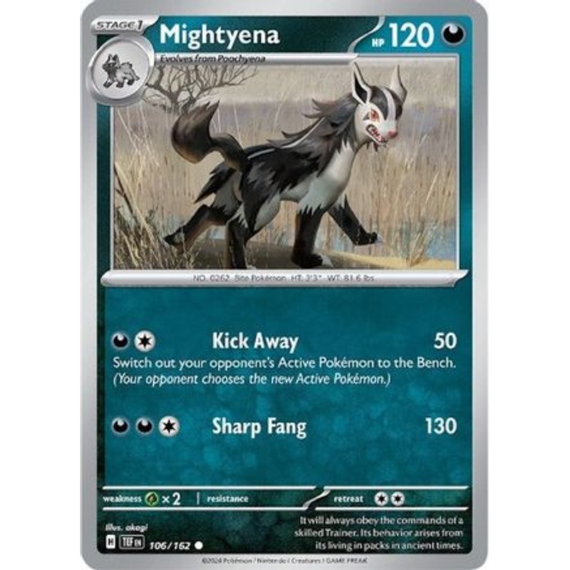 Mightyena 106/162  SV05 Temporal Forces - Common
