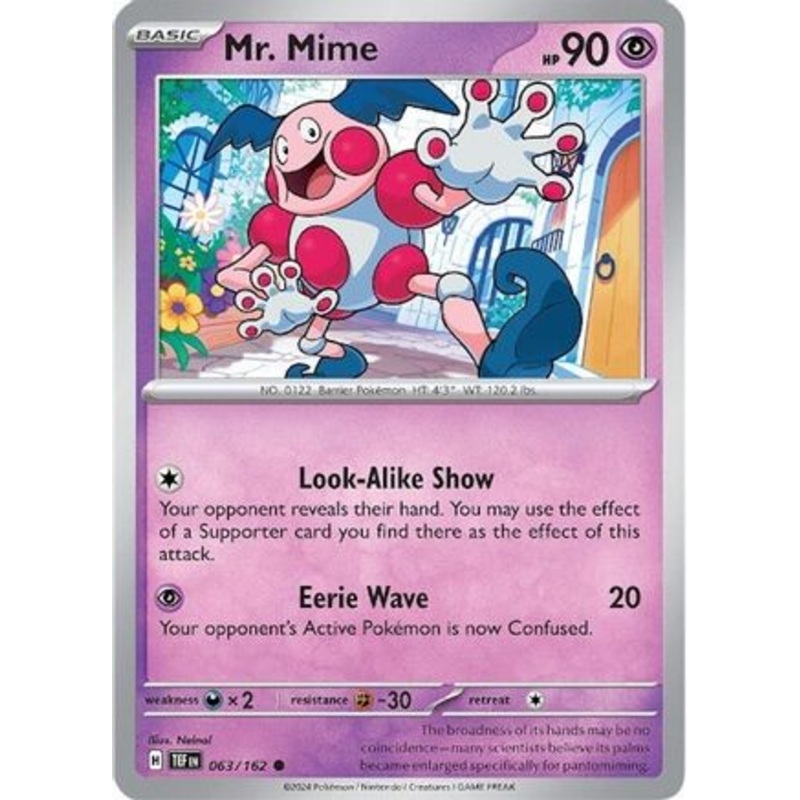 Mr. Mime 063/162  SV05 Temporal Forces - Common