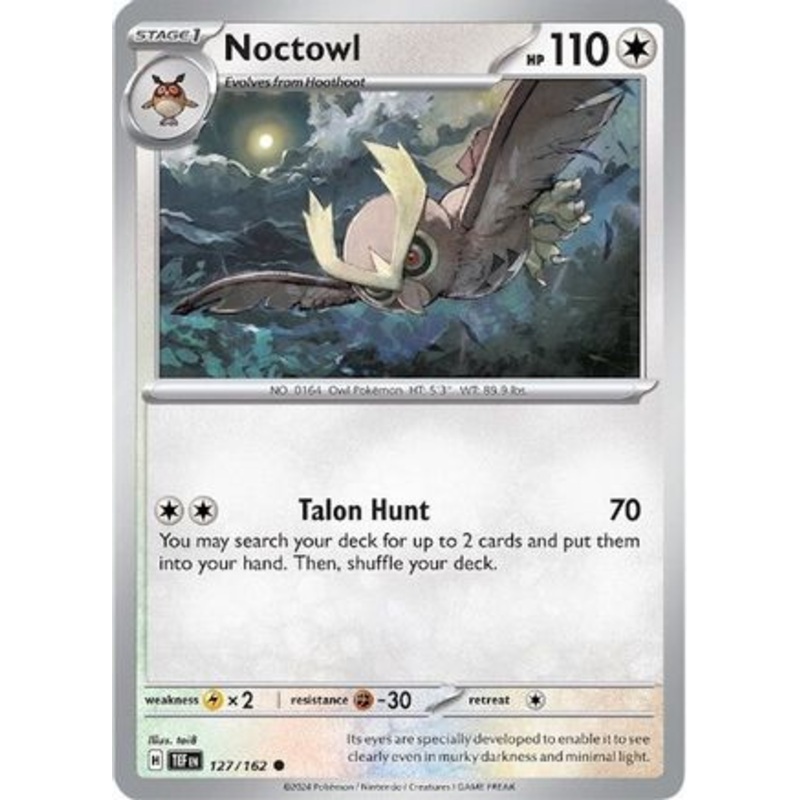 Noctowl 127/162  SV05 Temporal Forces - Common