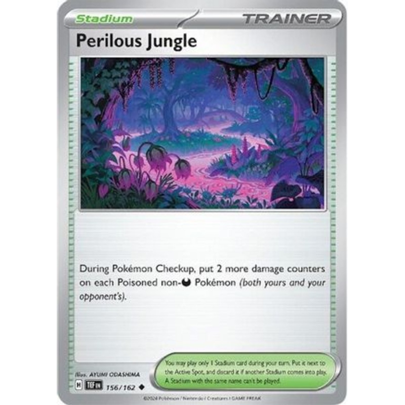 Perilous Jungle 156/162  - Reverse Holofoil SV05 Temporal Forces - Uncommon