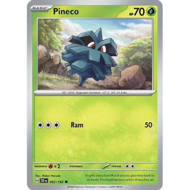 Pineco 002/162  SV05 Temporal Forces - Common