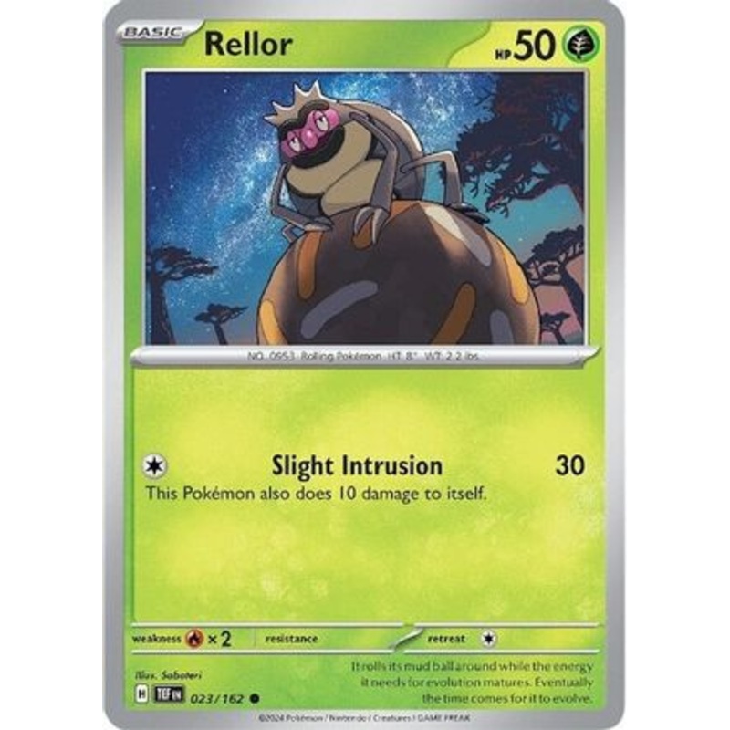 Rellor 023/162  - Reverse Holofoil SV05 Temporal Forces - Common