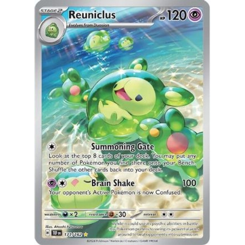 Reuniclus 171/162  - Holofoil SV05 Temporal Forces - Illustration Rare