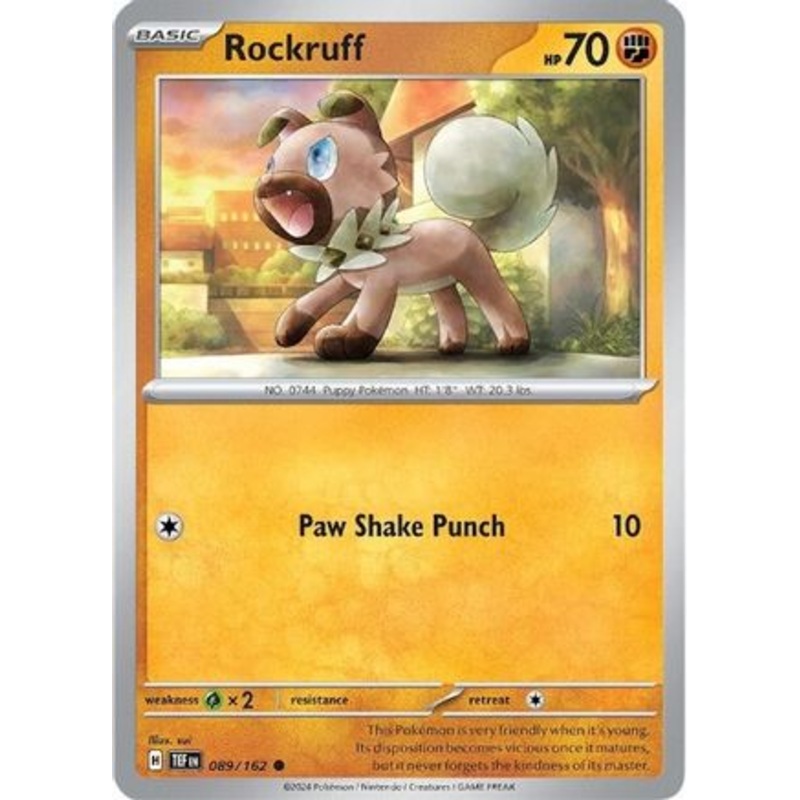 Rockruff 089/162  SV05 Temporal Forces - Common