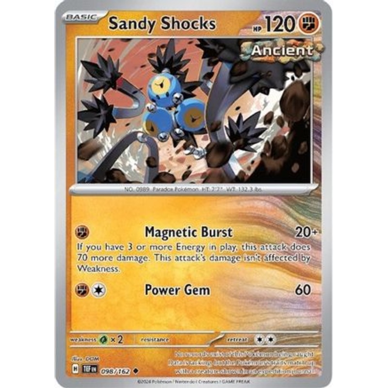 Sandy Shocks 098/162  SV05 Temporal Forces - Uncommon