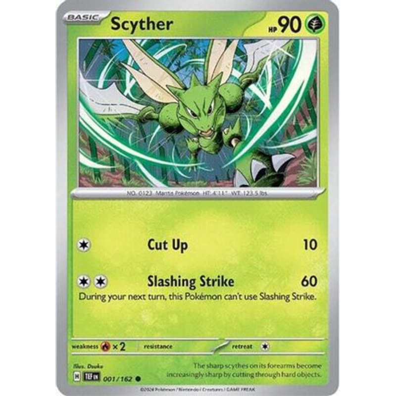 Scyther 001/162  SV05 Temporal Forces - Common