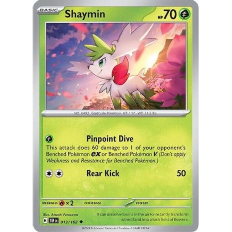 Shaymin 013/162  SV05 Temporal Forces - Uncommon