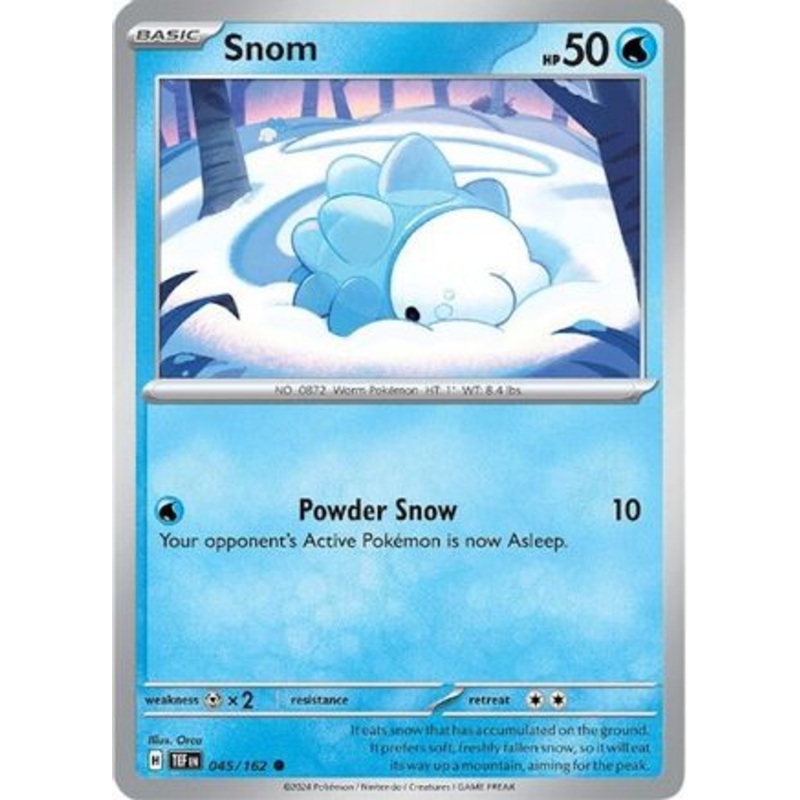 Snom 045/162  - Reverse Holofoil SV05 Temporal Forces - Common