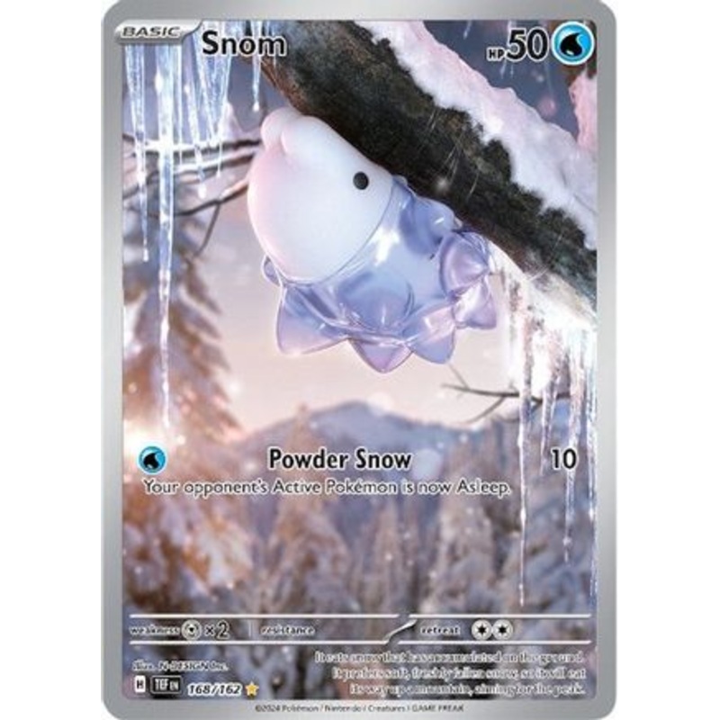 Snom 168/162  - Holofoil SV05 Temporal Forces - Illustration Rare