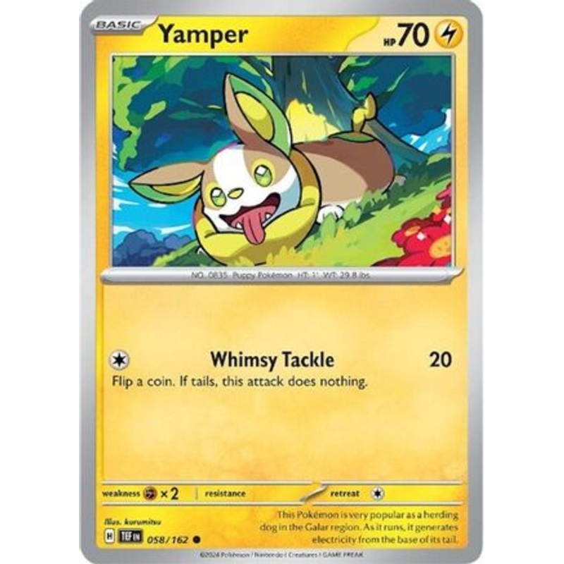 Yamper 058/162  SV05 Temporal Forces - Common