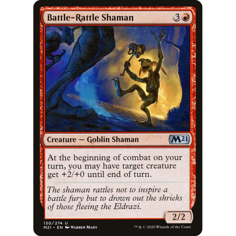 Battle-Rattle Shaman (M21-130) - Core Set 2021