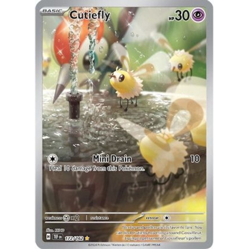Cutiefly 172/162  - Holofoil SV05 Temporal Forces - Illustration Rare