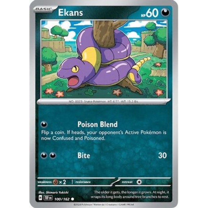 Ekans 100/162  SV05 Temporal Forces - Common