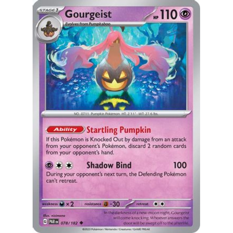 Gourgeist 078/182  SV04 Paradox Rift - Uncommon