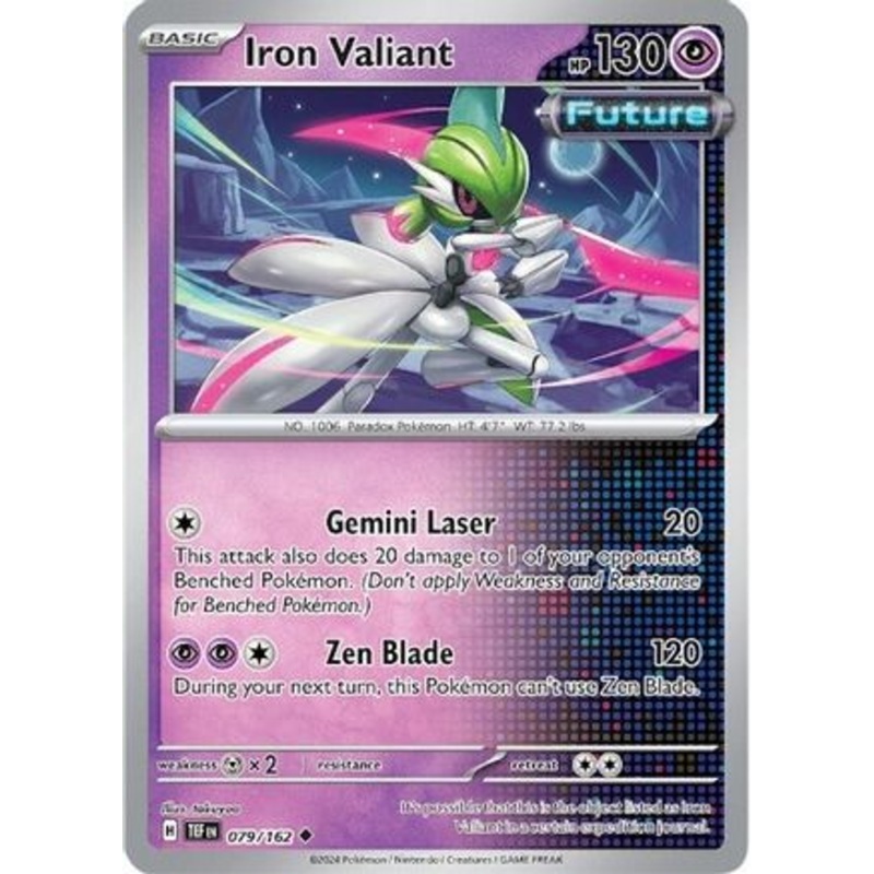 Iron Valiant 079/162  SV05 Temporal Forces - Uncommon