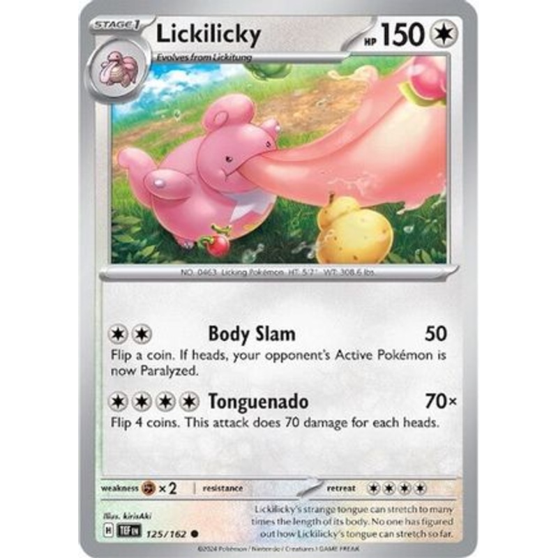 Lickilicky 125/162  SV05 Temporal Forces - Common