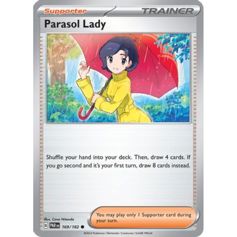 Parasol Lady 169/182  SV04 Paradox Rift - Common