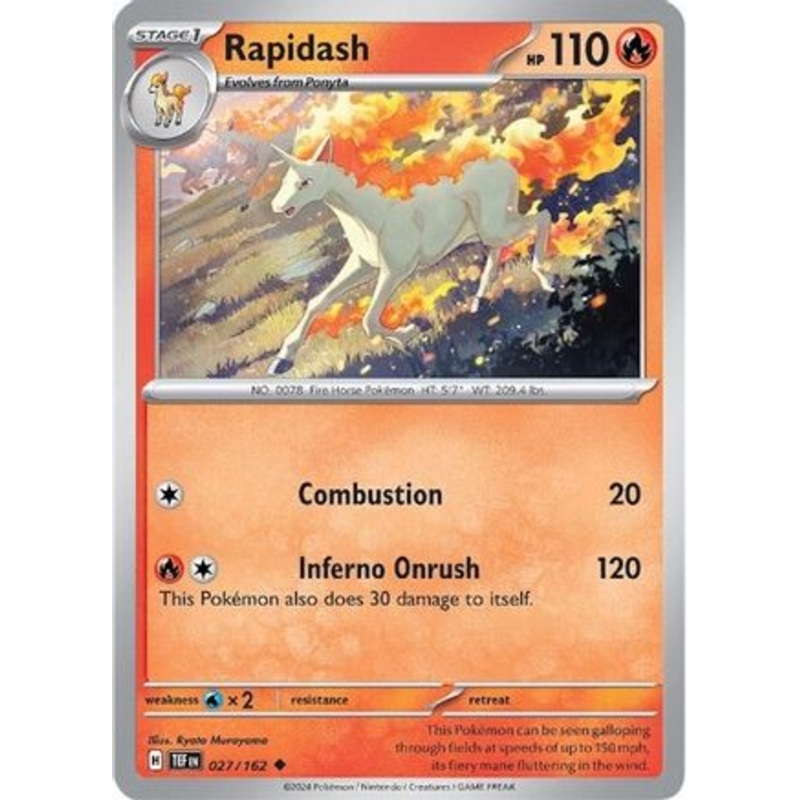 Rapidash 027/162  SV05 Temporal Forces - Uncommon