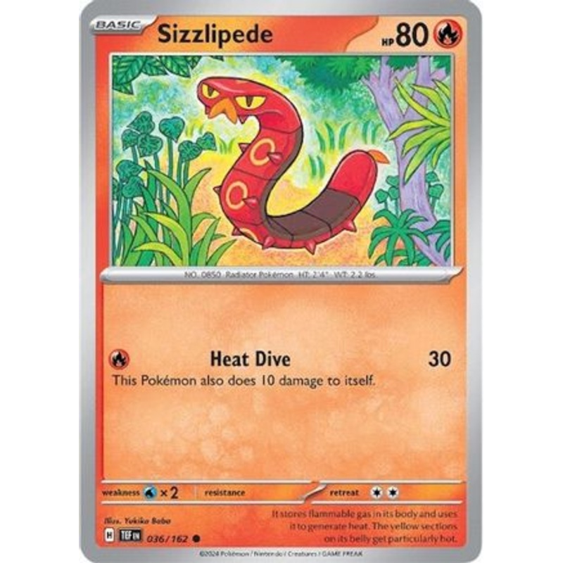 Sizzlipede 036/162  SV05 Temporal Forces - Common