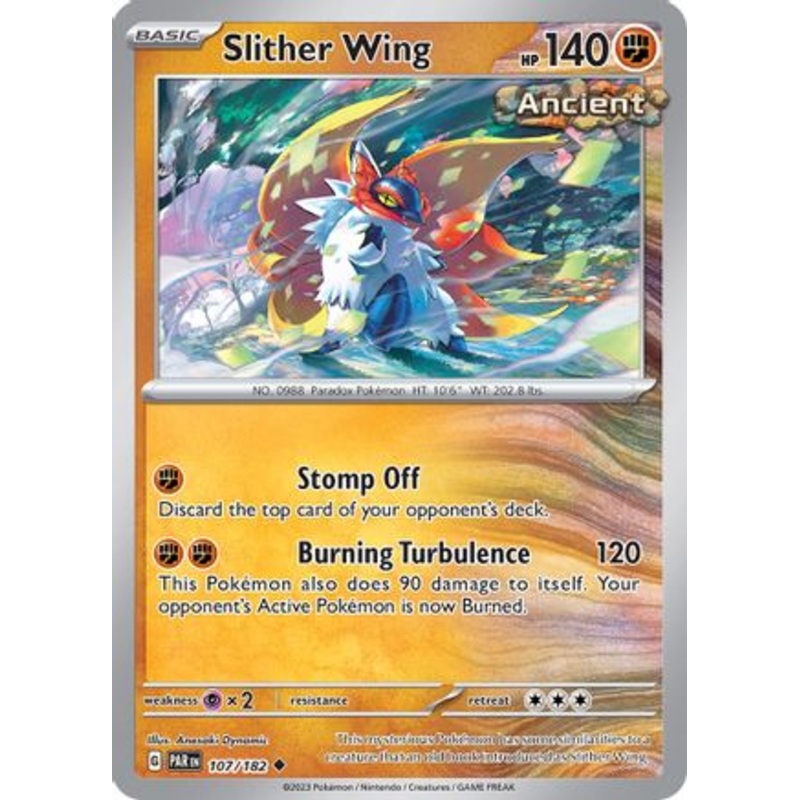 Slither Wing 107/182  SV04 Paradox Rift - Uncommon