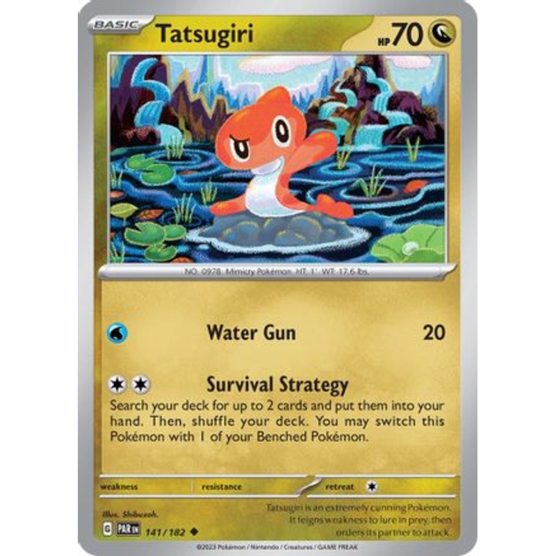 Tatsugiri 141/182  SV04 Paradox Rift - Uncommon