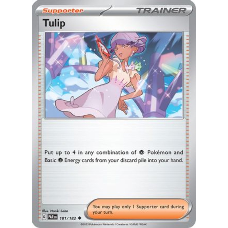 Tulip 181/182  - Reverse Holofoil SV04 Paradox Rift - Uncommon