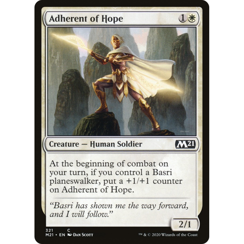 Adherent of Hope (M21-321) - Core Set 2021
