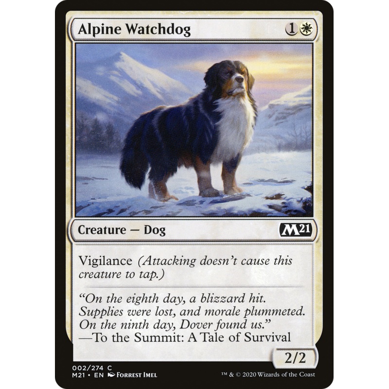 Alpine Watchdog (M21-002) - Core Set 2021