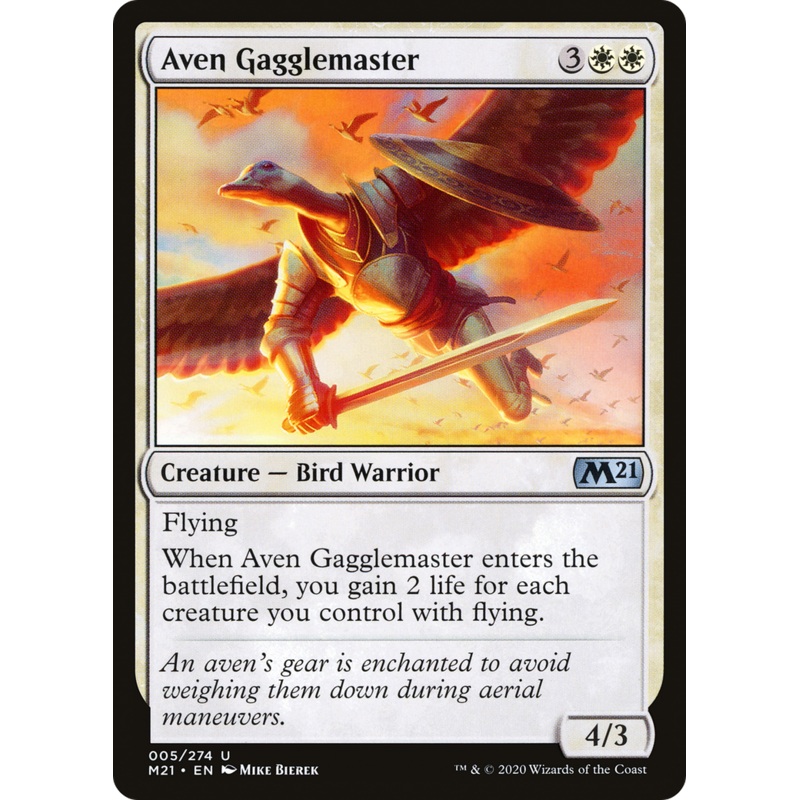 Aven Gagglemaster (M21-005) - Core Set 2021