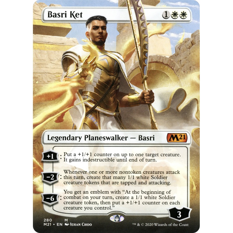 Basri Ket (M21-280) - Core Set 2021 (Borderless)