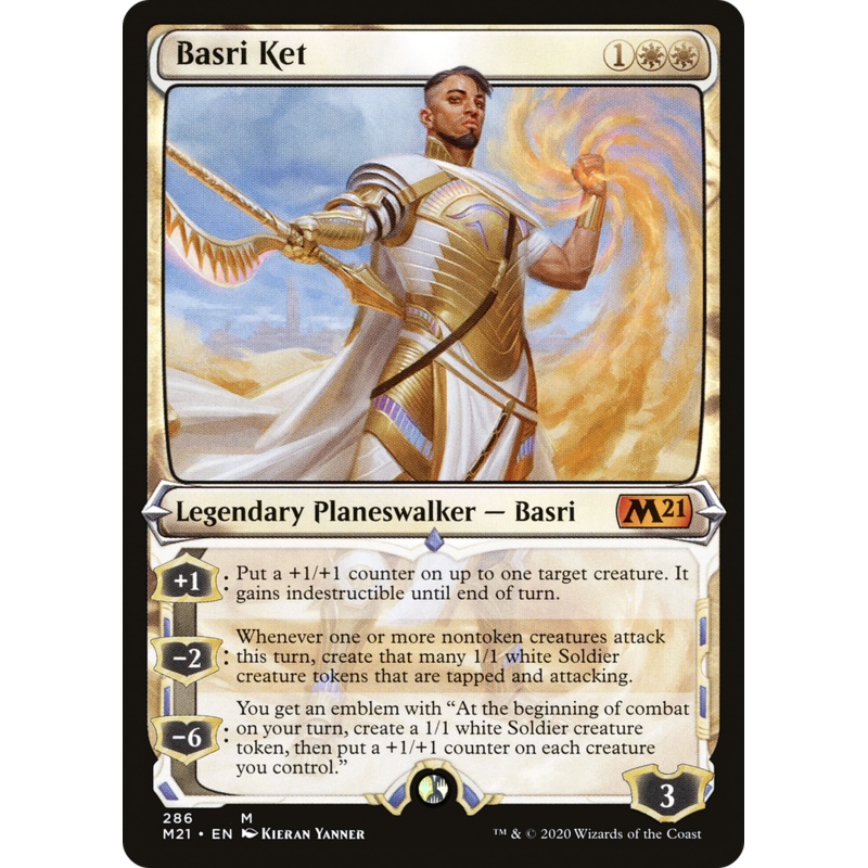 Basri Ket (M21-286) - Core Set 2021: (Showcase) Foil