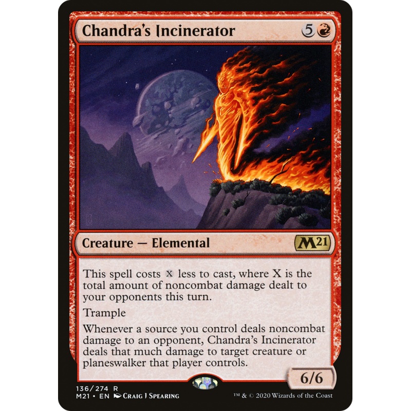 Chandra's Incinerator (M21-136) - Core Set 2021