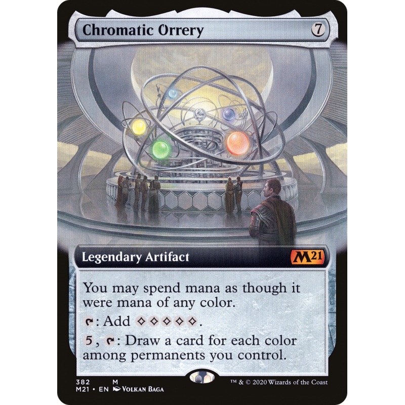 Chromatic Orrery (M21-382) - Core Set 2021: (Extended Art)