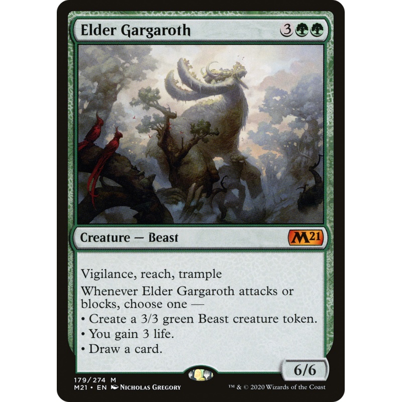 Elder Gargaroth (M21-179) - Core Set 2021