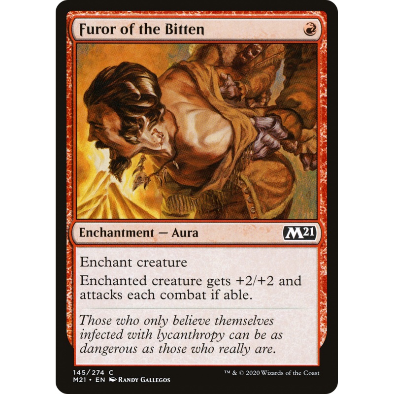 Furor of the Bitten (M21-145) - Core Set 2021