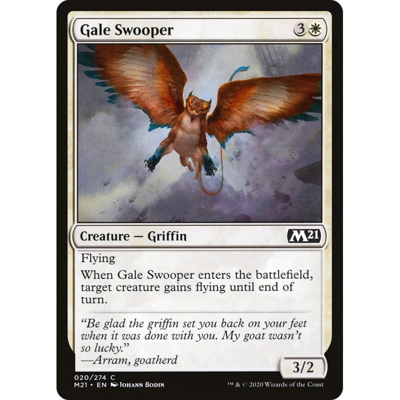 Gale Swooper (M21-020) - Core Set 2021 Foil