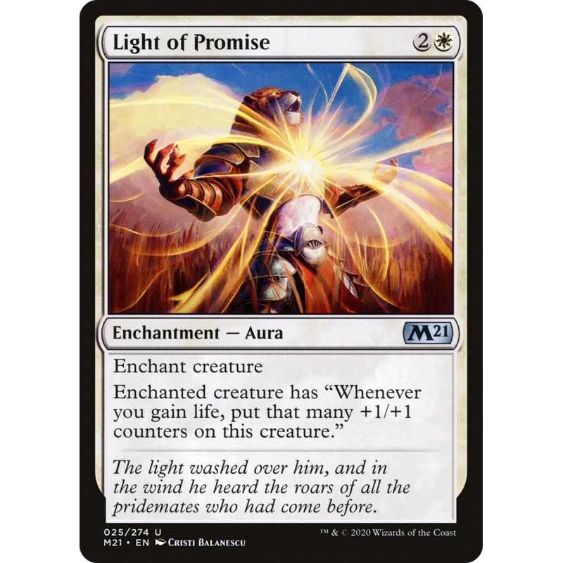 Light of Promise (M21-025) - Core Set 2021 Foil