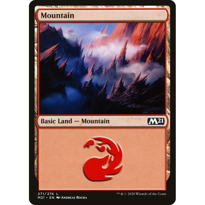 Mountain (M21-271) - Core Set 2021