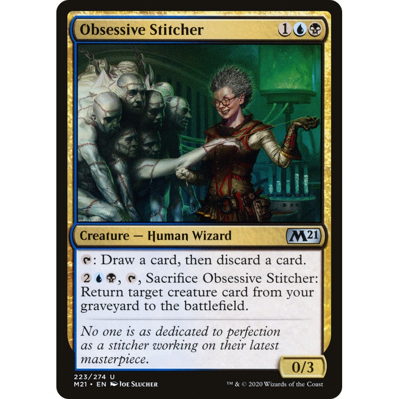 Obsessive Stitcher (M21-223) - Core Set 2021