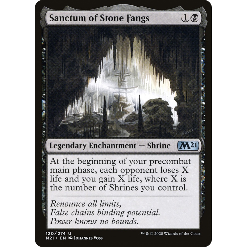 Sanctum of Stone Fangs (M21-120) - Core Set 2021