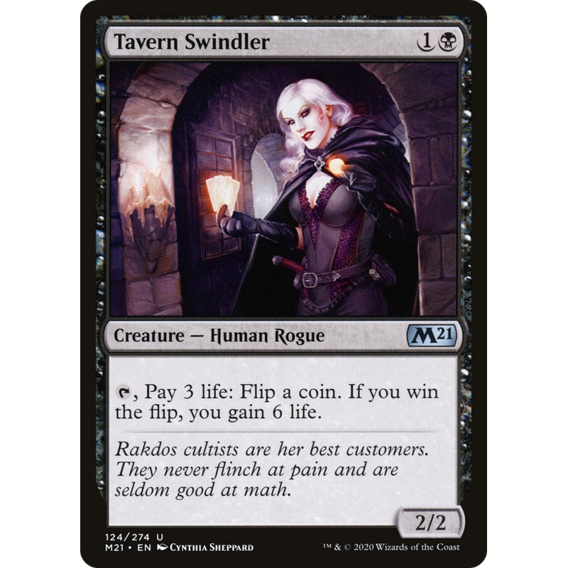 Tavern Swindler (M21-124) - Core Set 2021