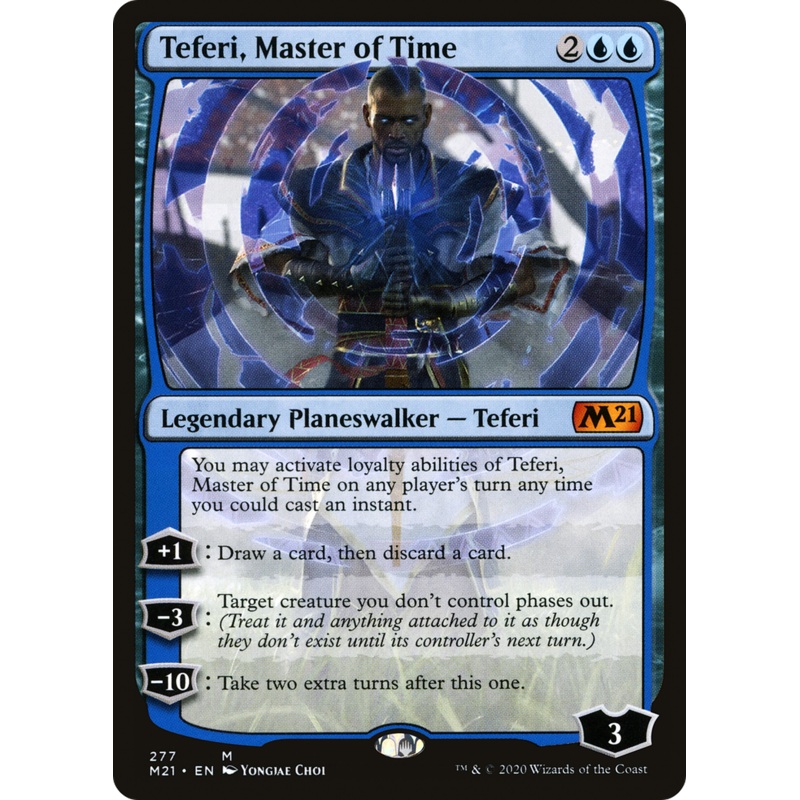 Teferi, Master of Time (M21-277) - Core Set 2021