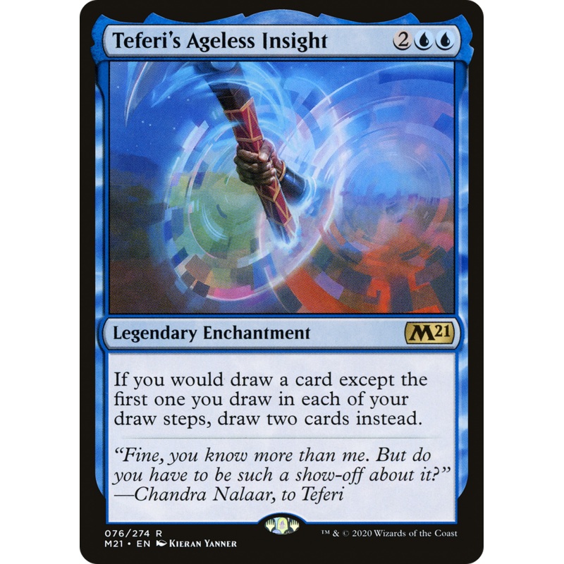 Teferi's Ageless Insight (M21-076) - Core Set 2021
