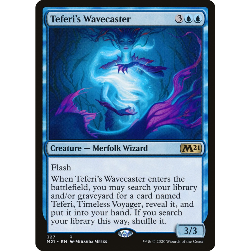 Teferi's Wavecaster (M21-327) - Core Set 2021