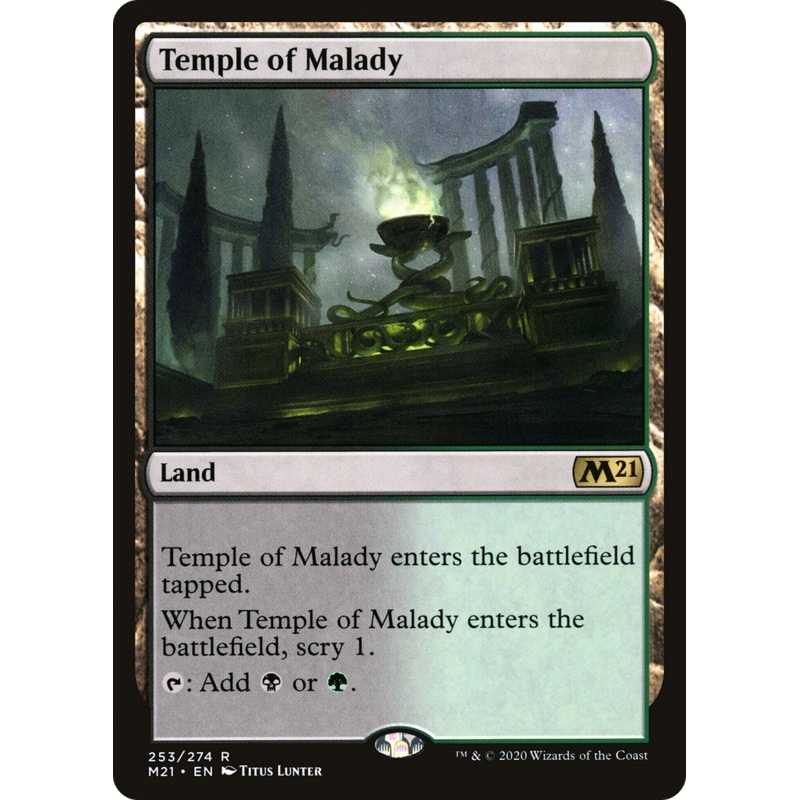 Temple of Malady (M21-253) - Core Set 2021
