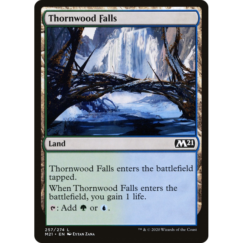 Thornwood Falls (M21-257) - Core Set 2021 Foil