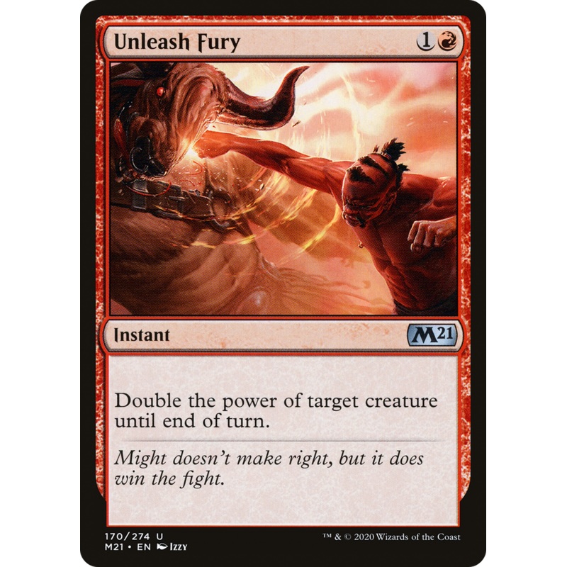 Unleash Fury (M21-170) - Core Set 2021