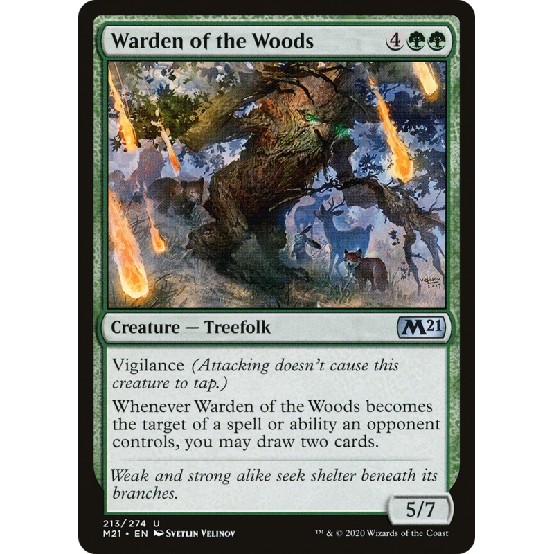 Warden of the Woods (M21-213) - Core Set 2021