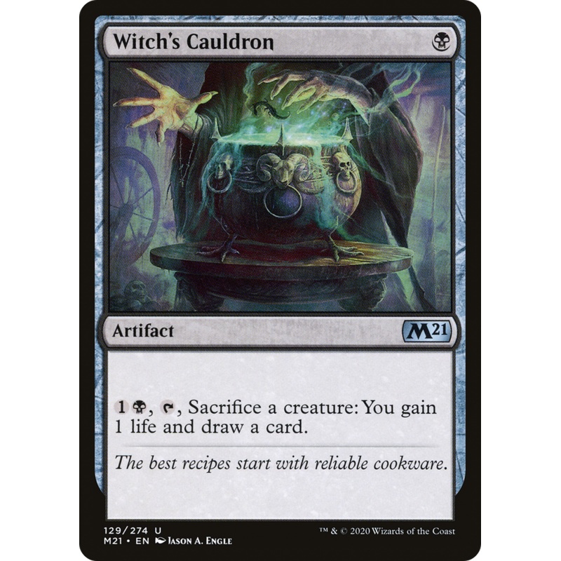 Witch's Cauldron (M21-129) - Core Set 2021