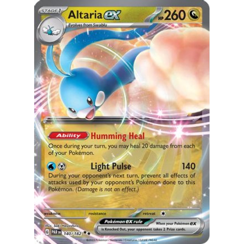 Altaria ex 140/182  - Holofoil SV04 Paradox Rift - Double Rare